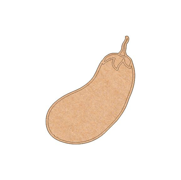 MDF Brinjal (Eggplant) Cutout
