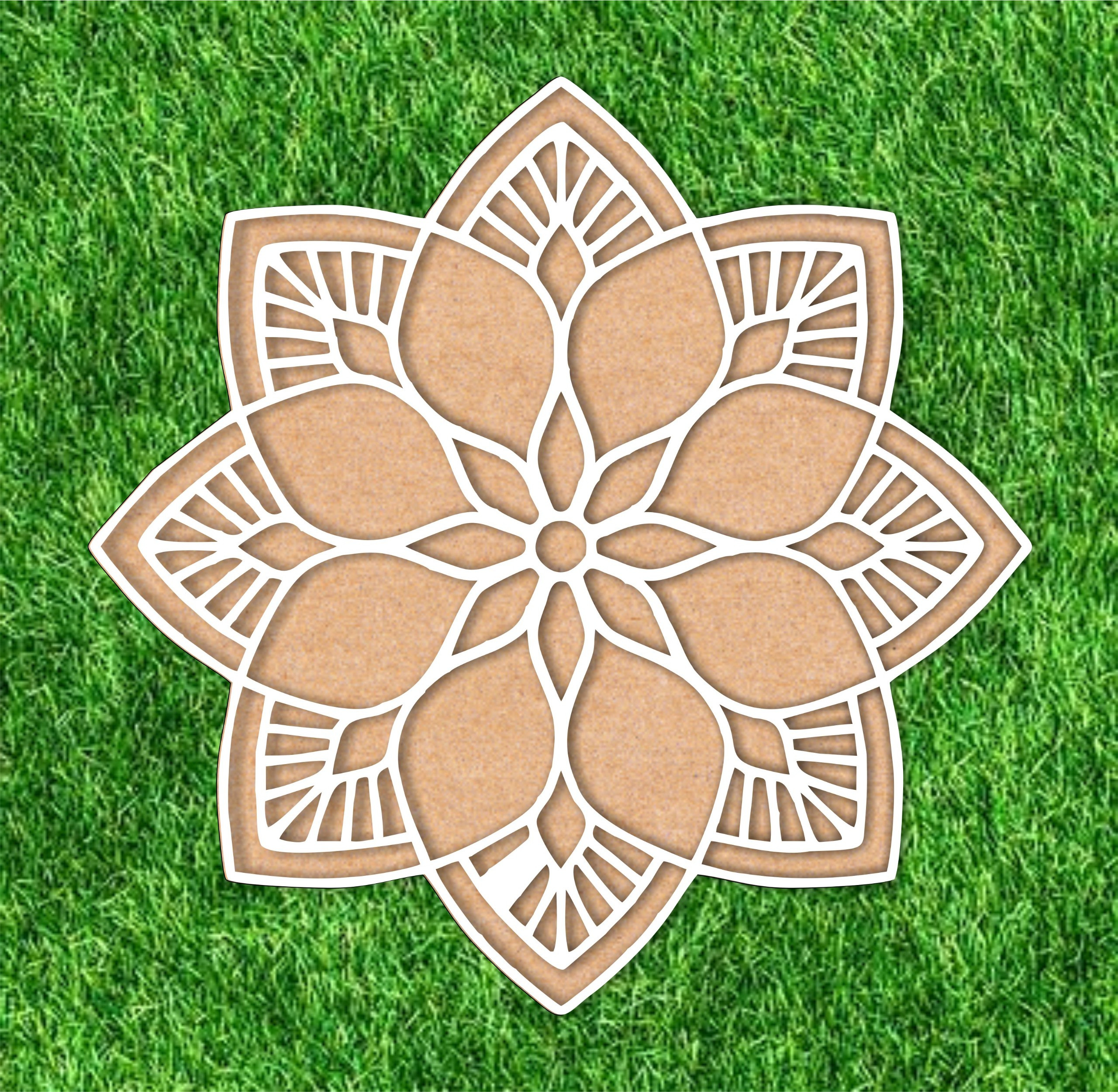 MDF Rangoli Design Cutout