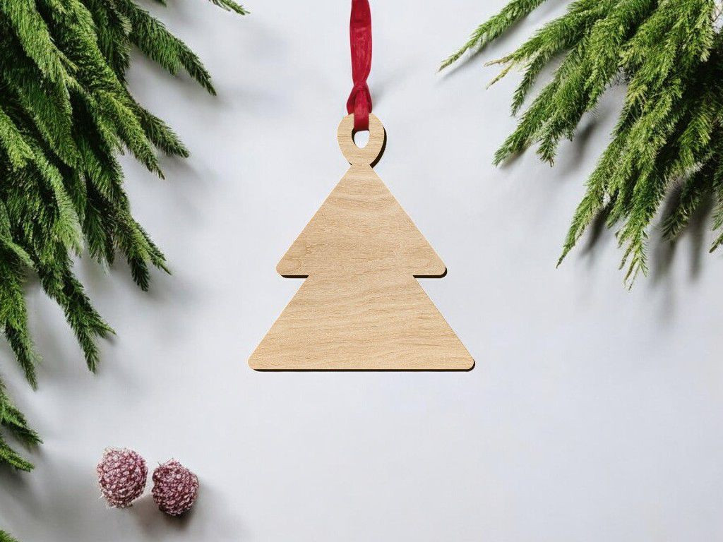 MDF Christmas Tree Cutout