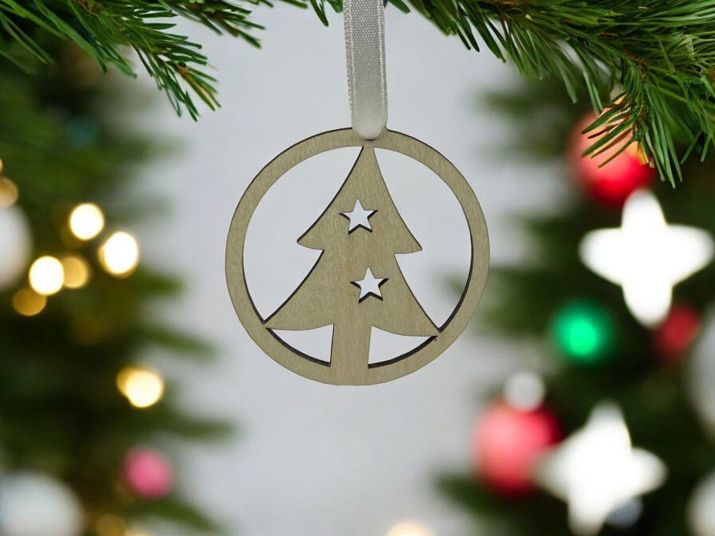 MDF Christmas Tree Cutout
