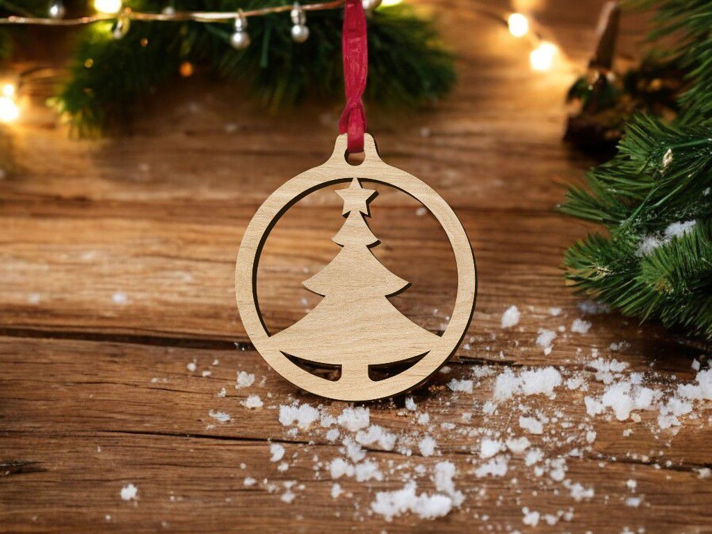 MDF Christmas Tree Cutout