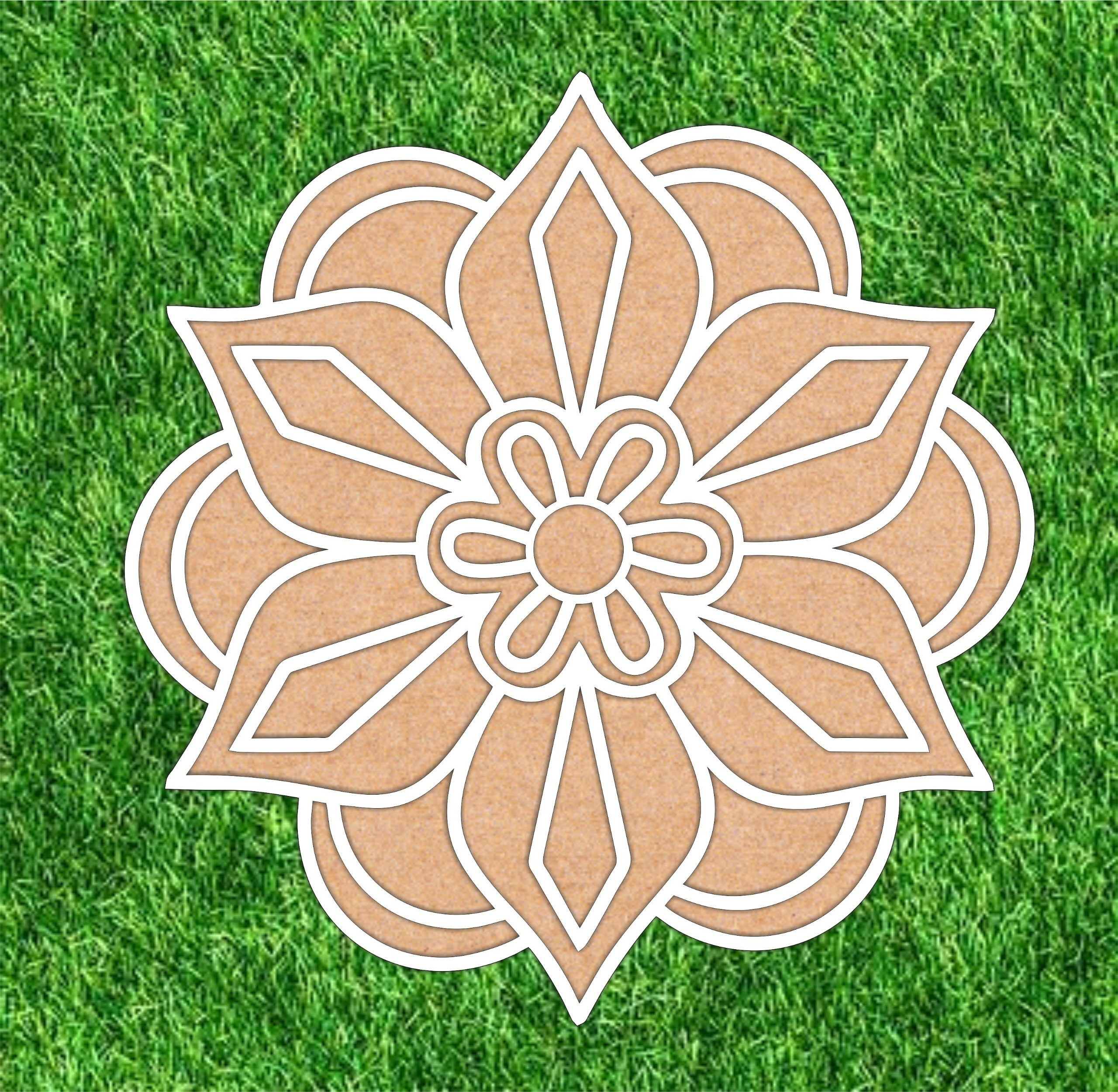 MDF Rangoli Design Cutout