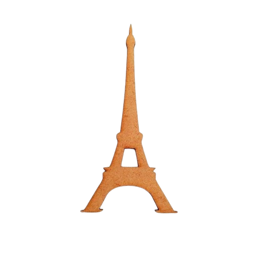 MDF Eiffel Tower Cutout