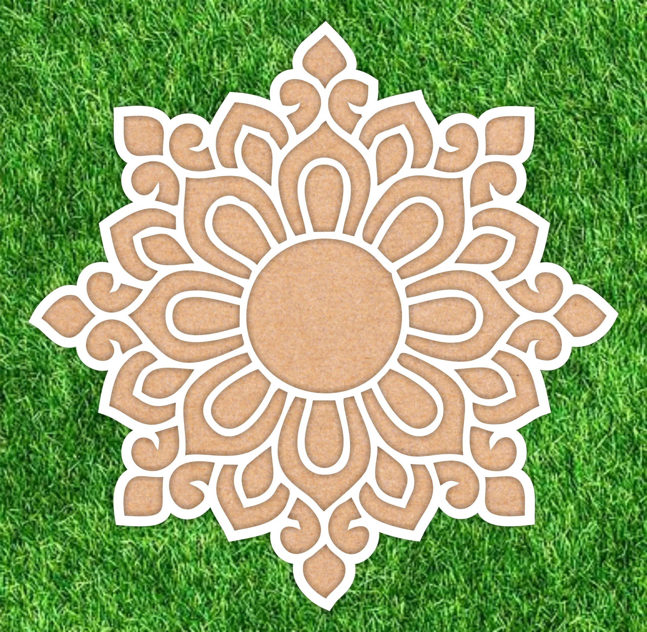 MDF Rangoli Design Cutout